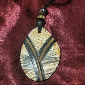 Handcarved Necklace Spiritual Realm Shop  Spirit Protector Evocation